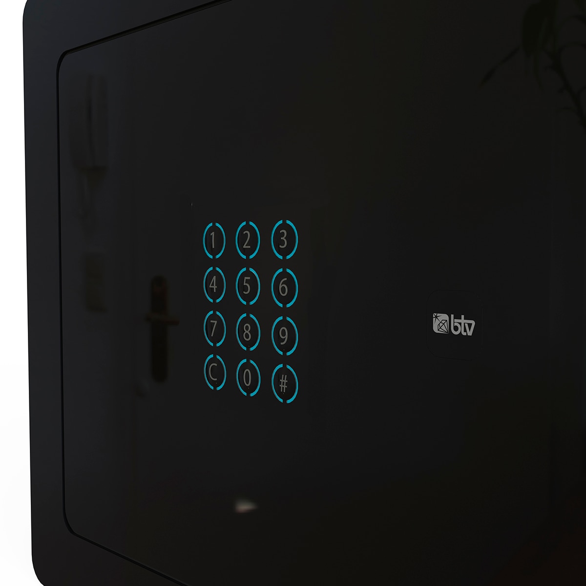 Caja Fuerte de Sobreponer Conexión Wi-Fi Gamma Negro-6