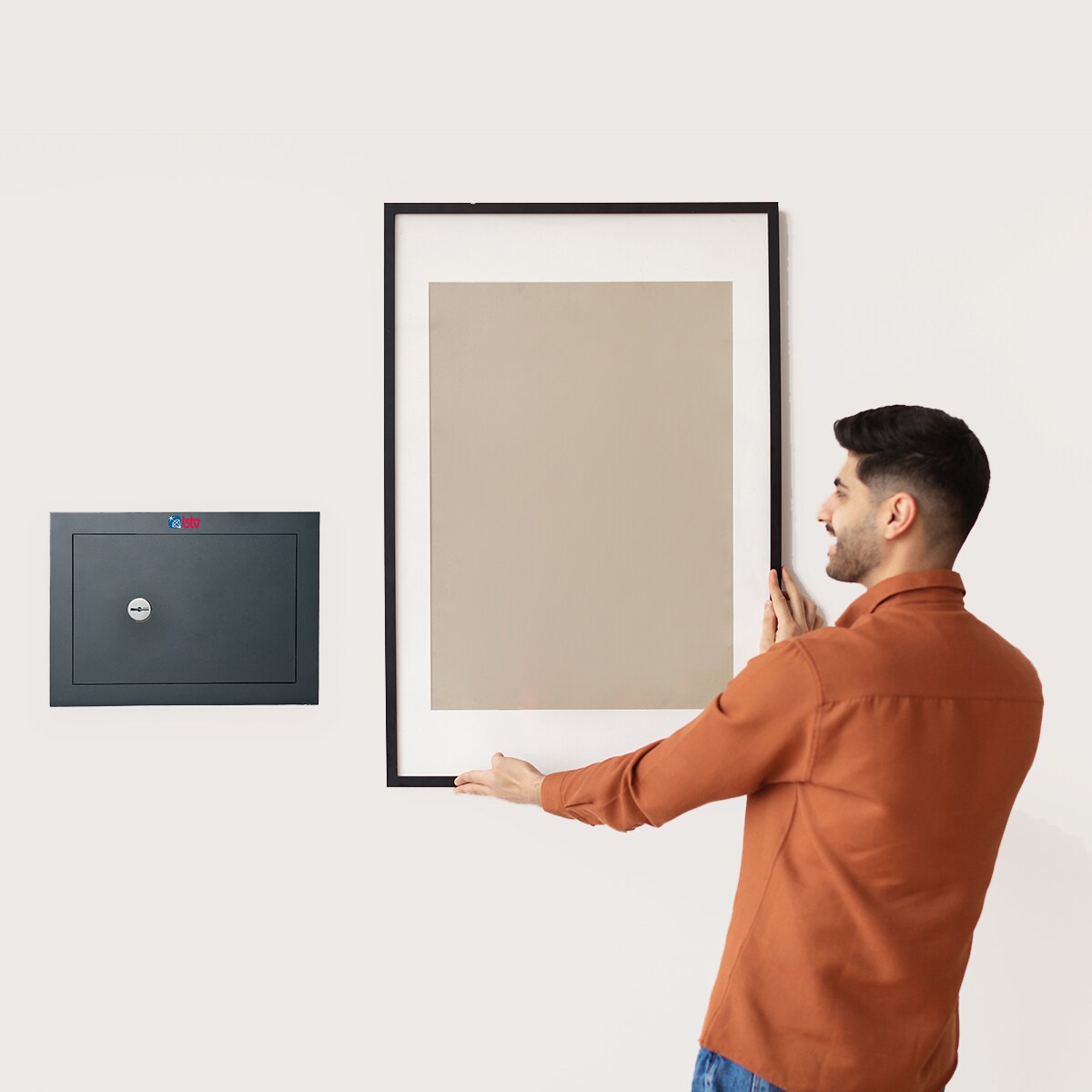 Caja Fuerte de Empotrar Decora WL-3625 Grafito-2