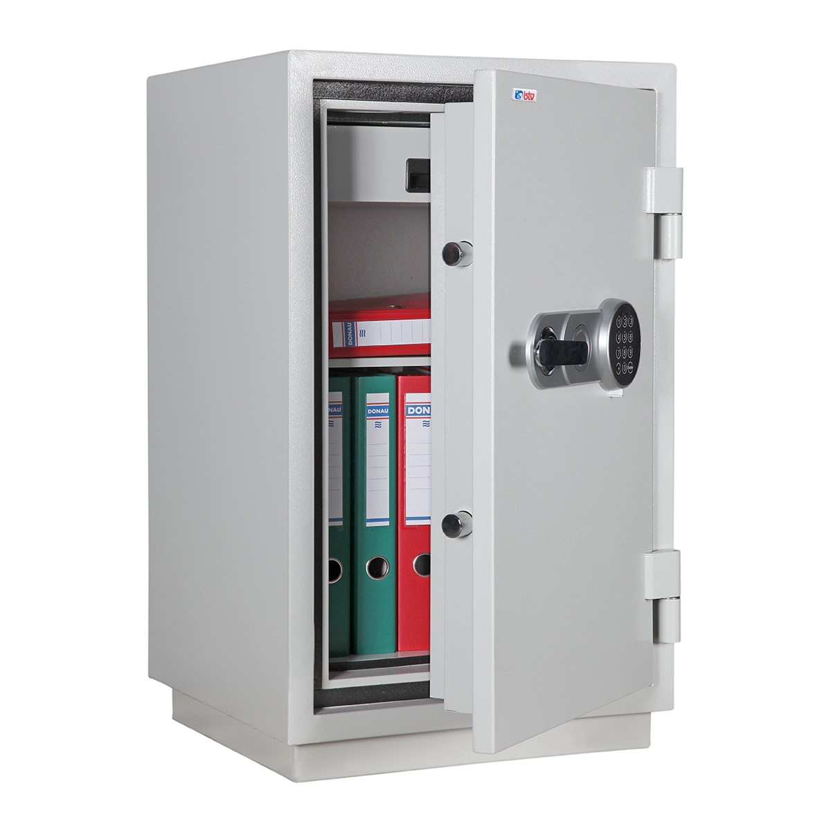 Cofre Ignífugo de Sobrepor Vulcano E-75 Cinzento-1