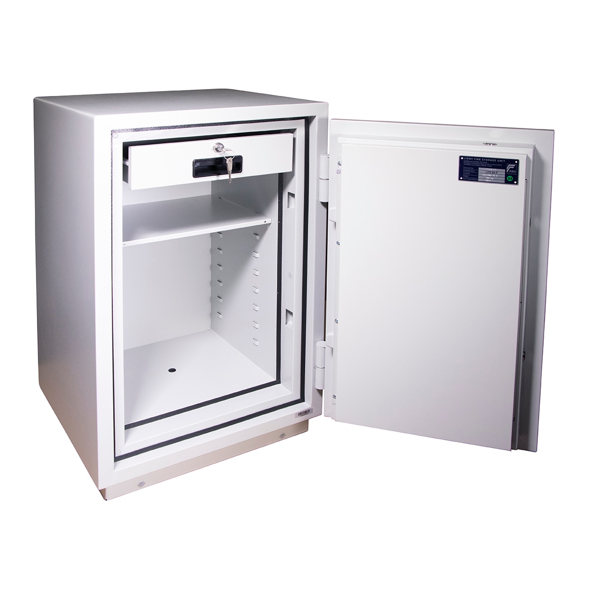 Cofre Ignífugo de Sobrepor Vulcano E-75 Cinzento-2