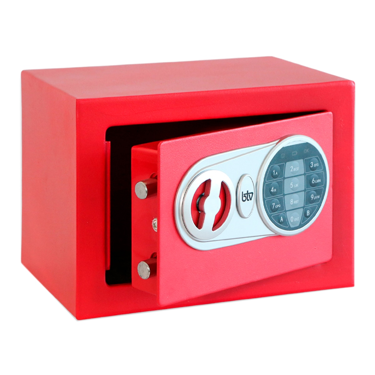 Cofre de Sobrepor Minibank Vermelho-1