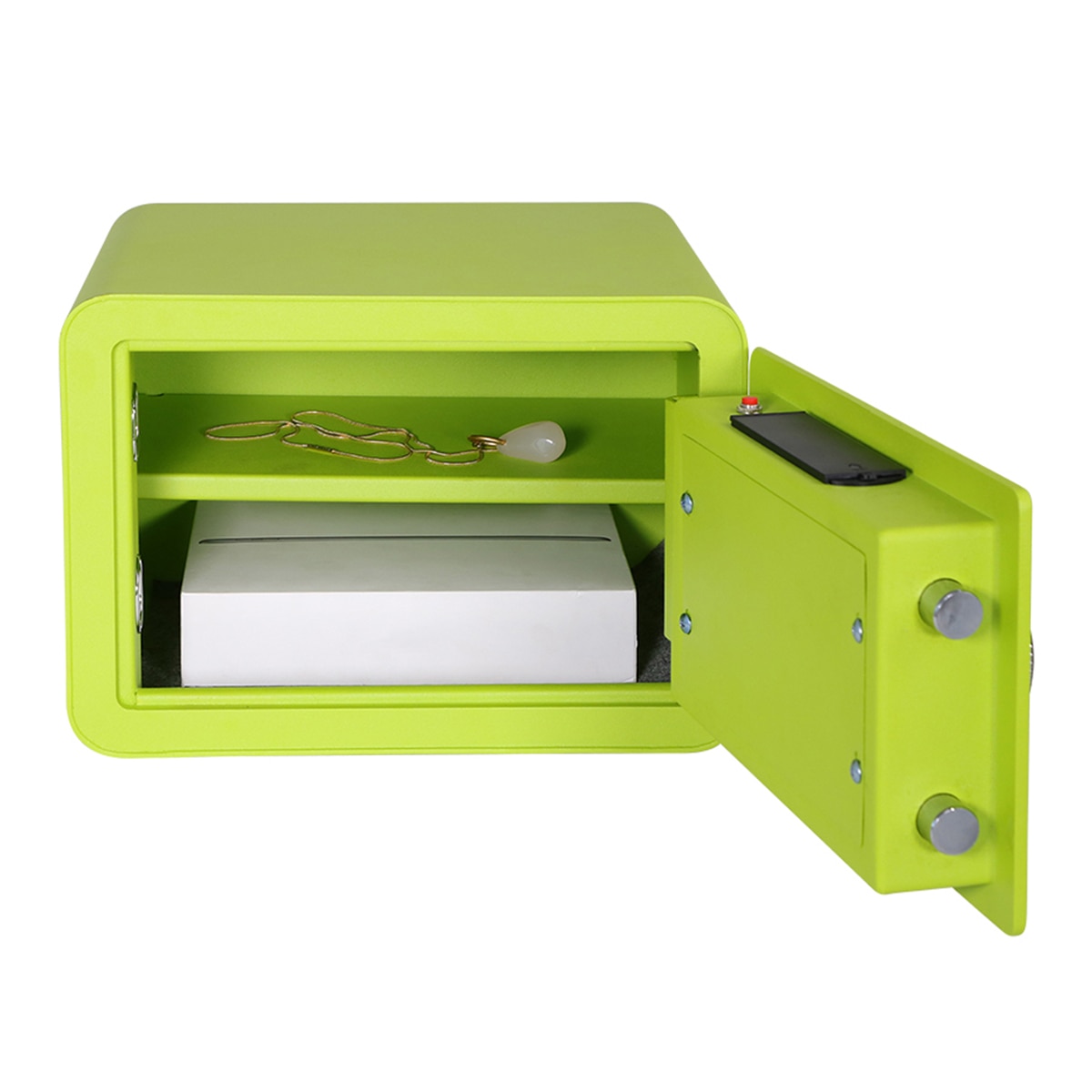 Caja Fuerte de Sobreponer Vintage Verde-2