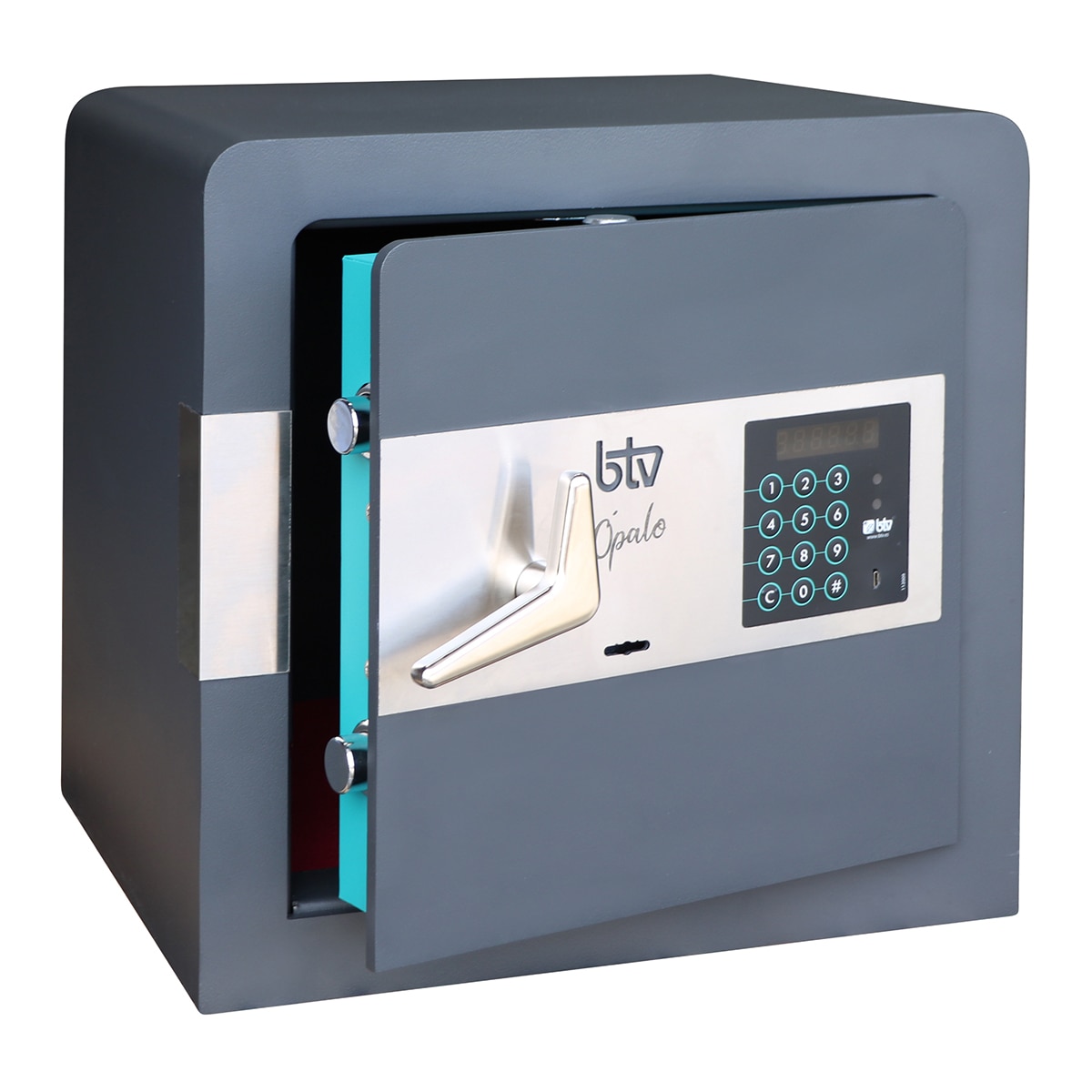 Cofre de Sobrepor Opala E-40 Antracite / Azul-2
