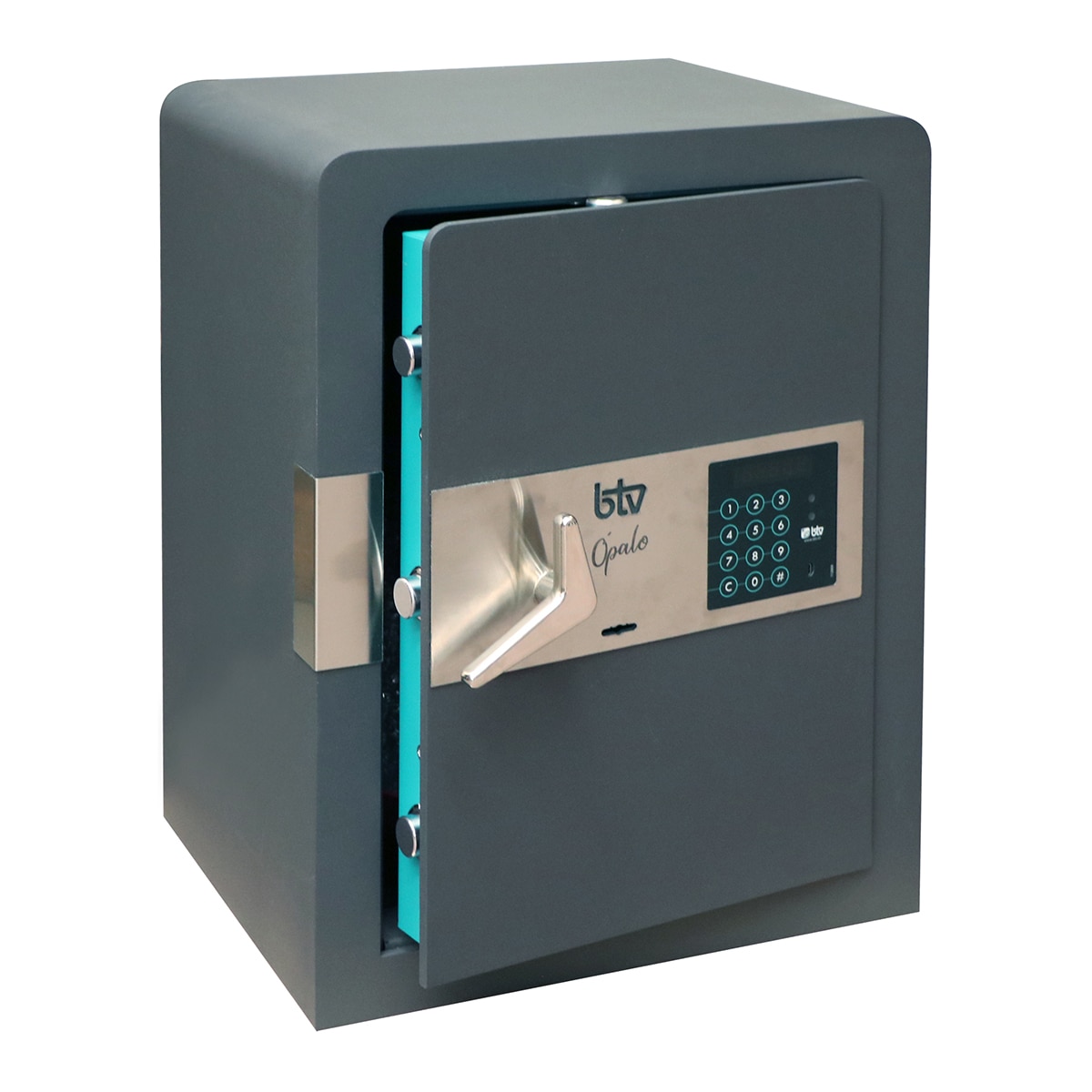 Cofre de Sobrepor Opala E-55 Antracite / Azul-2