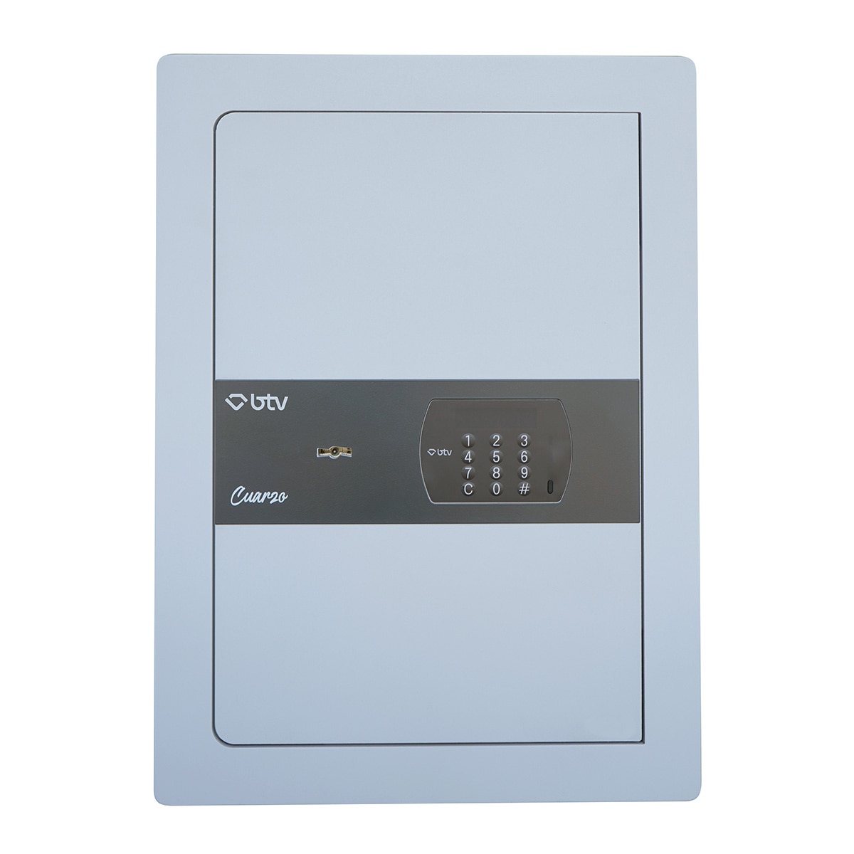 Caja Fuerte Electrónica de Empotrar Cuarzo WE-55 Gris-4