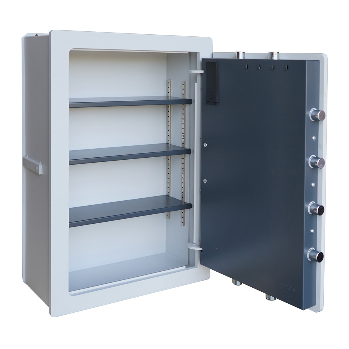 Caja Fuerte Electrónica de Empotrar Cuarzo WE-70 Gris-4