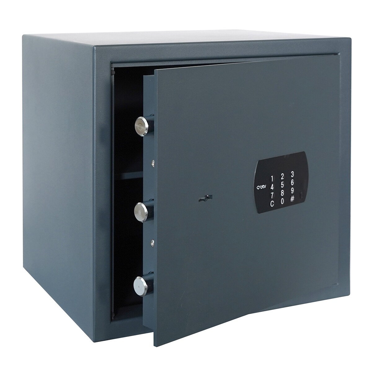 Caja Fuerte Electrónica de Sobreponer Decora E-40 Grafito-3