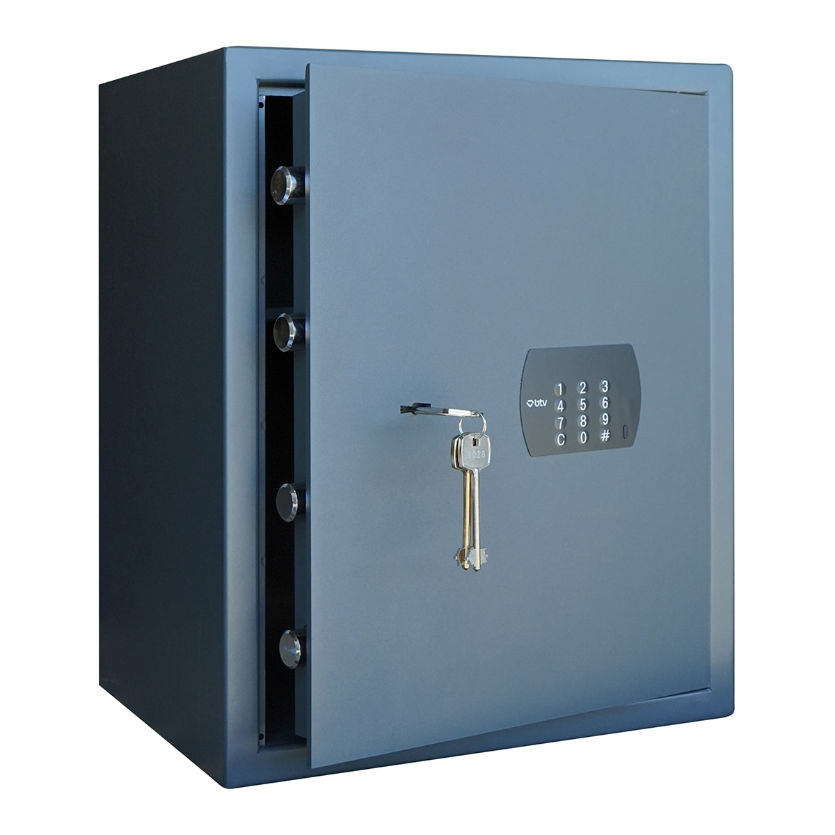 Caja Fuerte Electrónica de Sobreponer Decora E-50 Grafito-2