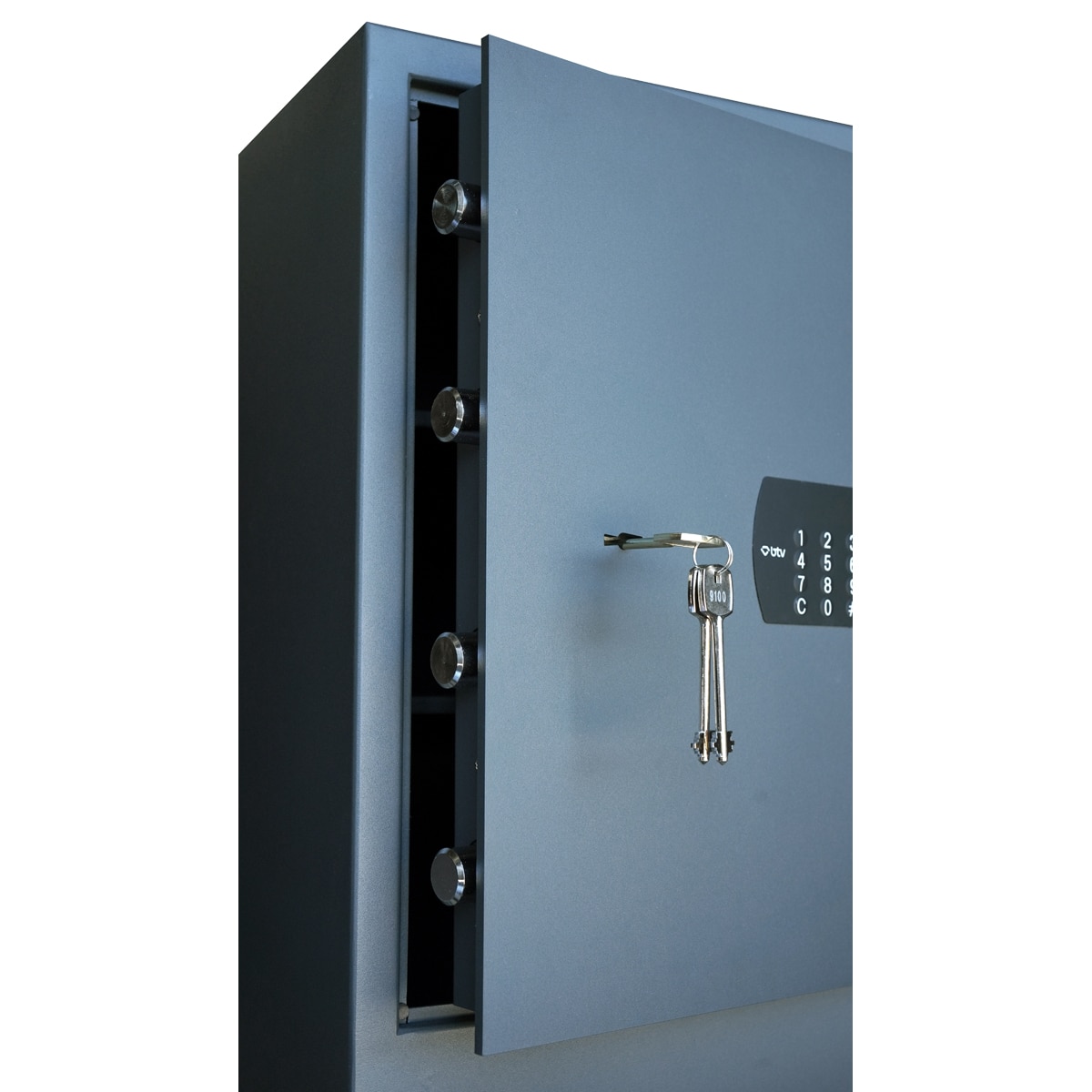 Caja Fuerte Electrónica de Sobreponer Decora E-60 Grafito-5