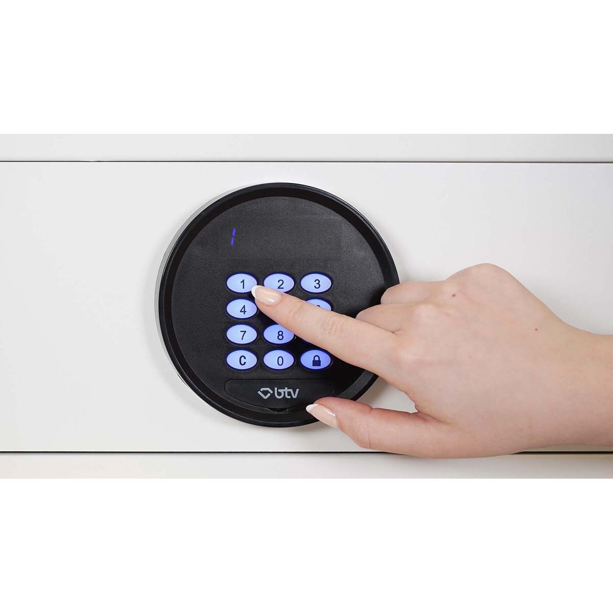 Caja Fuerte Electrónica de Sobreponer Perla 15 Perla-4