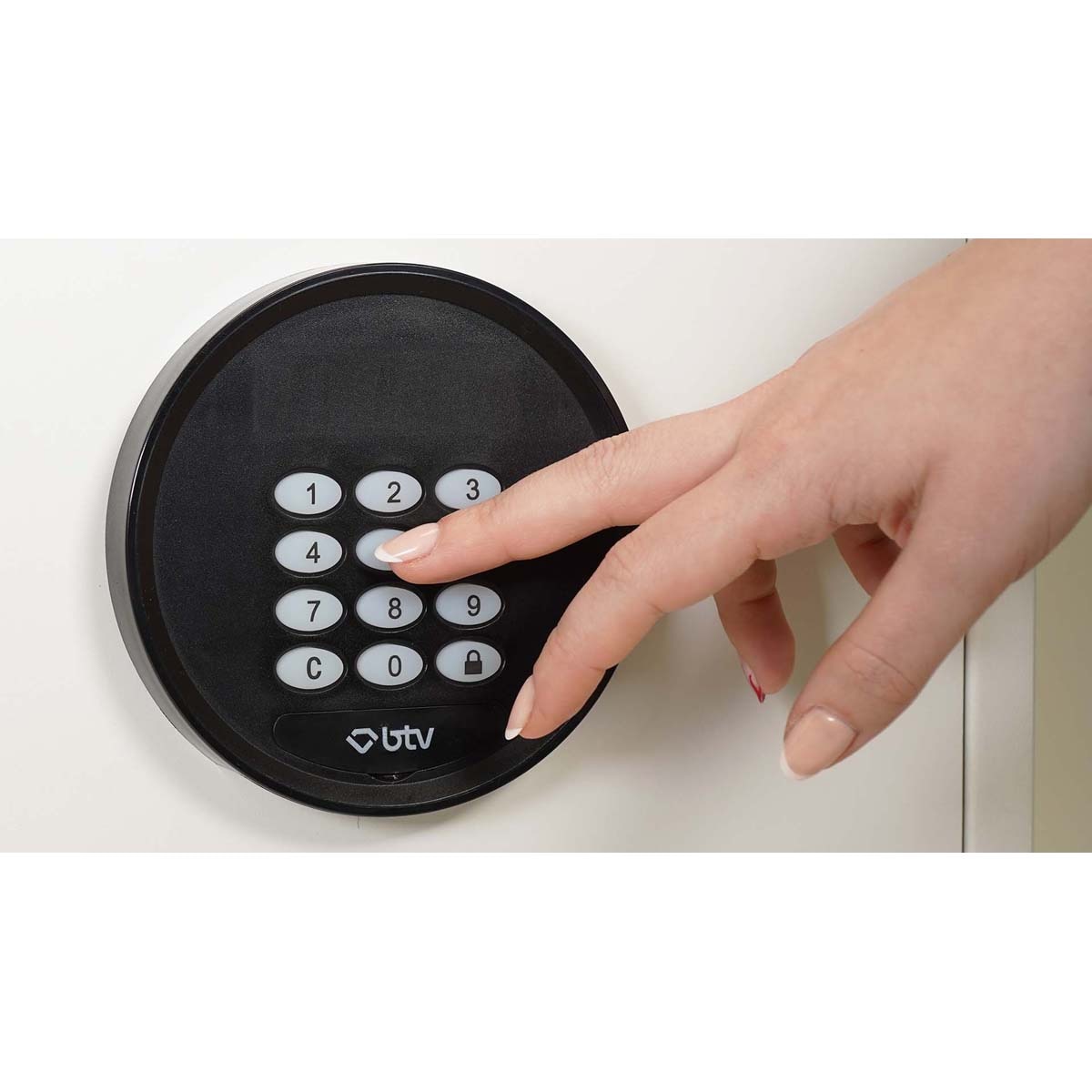 Caja Fuerte Electrónica de Sobreponer Perla 25 Perla-11