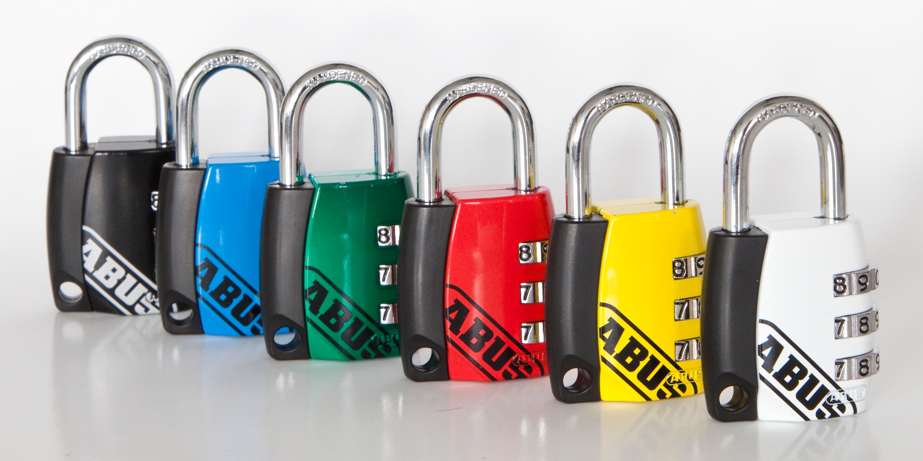 Cadeado Combinação 3 Dígitos - 30 mm Branco-2