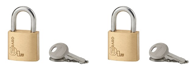 Imagen 0 de Candado Latón Type 1 Voyage - Juego 2 Uds