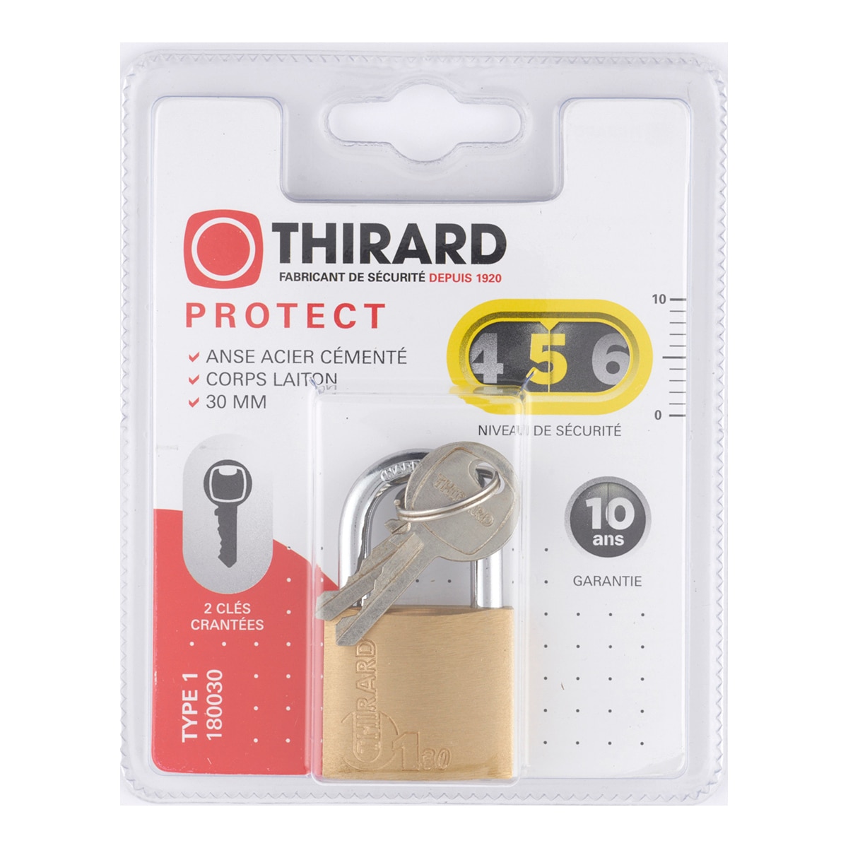 Candado Latón Type 1 Protect Latón-2