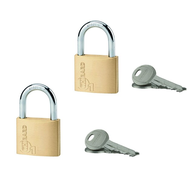 Imagen 0 de Candado Latón Type 1 Protect - Juego 2 Uds