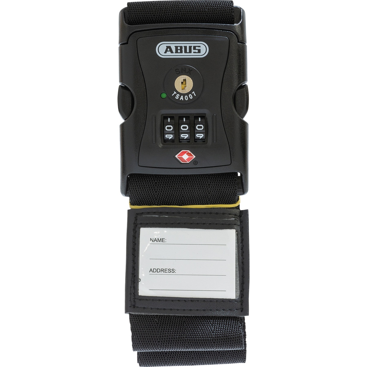 Correa para Maletas TSA Combinación AZ Negro-1