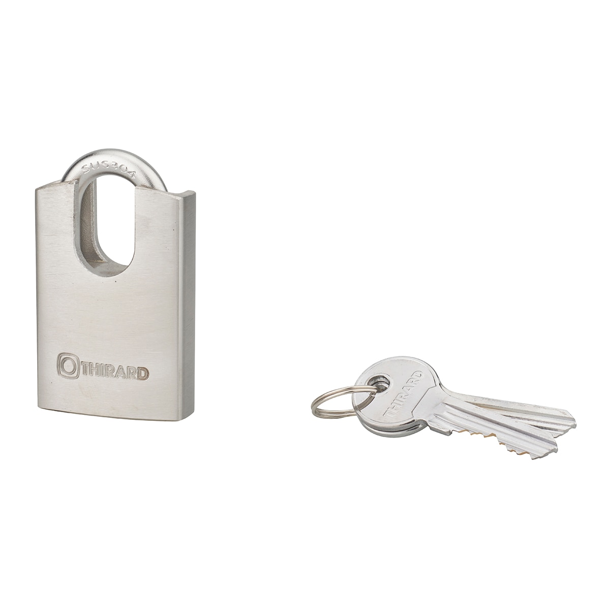 Imagen 0 de Candado Acero Inoxidable Marinox 40 mm Llave