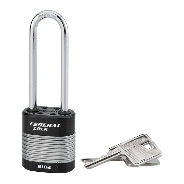 Imagen 0 de Candado Acero Federal Lock Arco Alto 44 mm