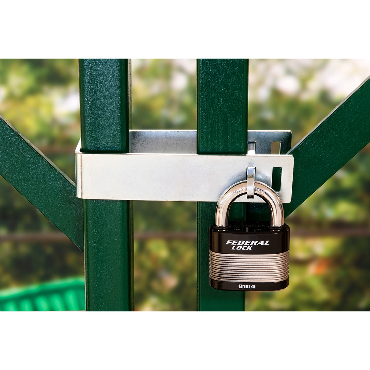 Candado Acero Federal Lock 63 mm Negro / Acero-2