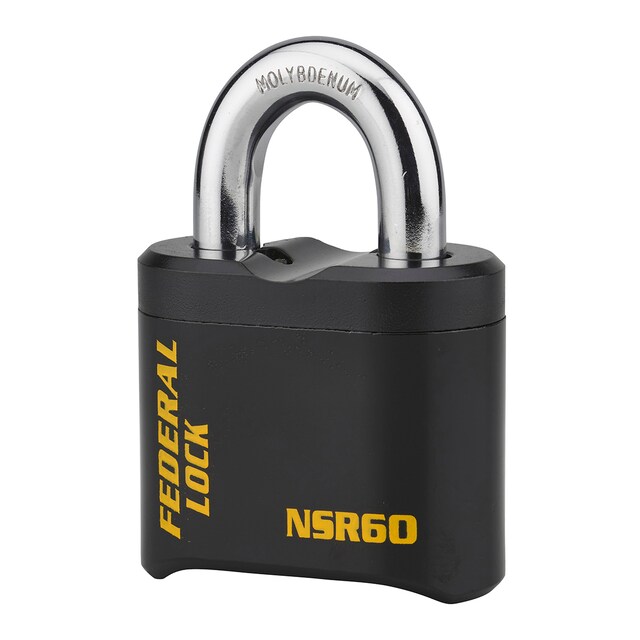 Imagen 0 de Candado Acero Federal SR 60 mm Combinación Modificable