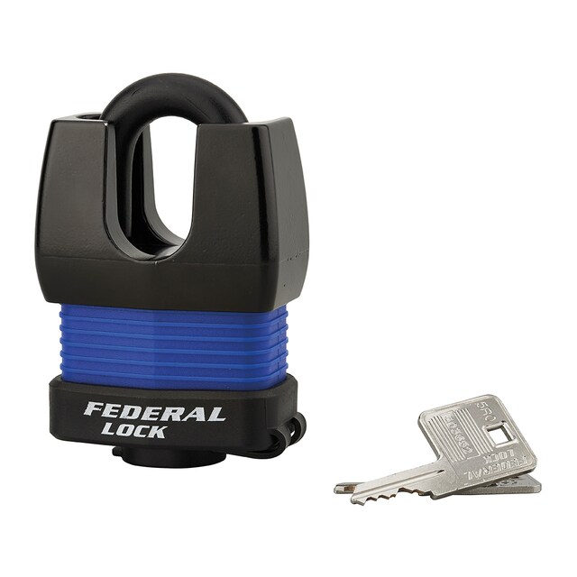 Imagen 0 de Candado Láminas Acero Federal Docker 55 mm