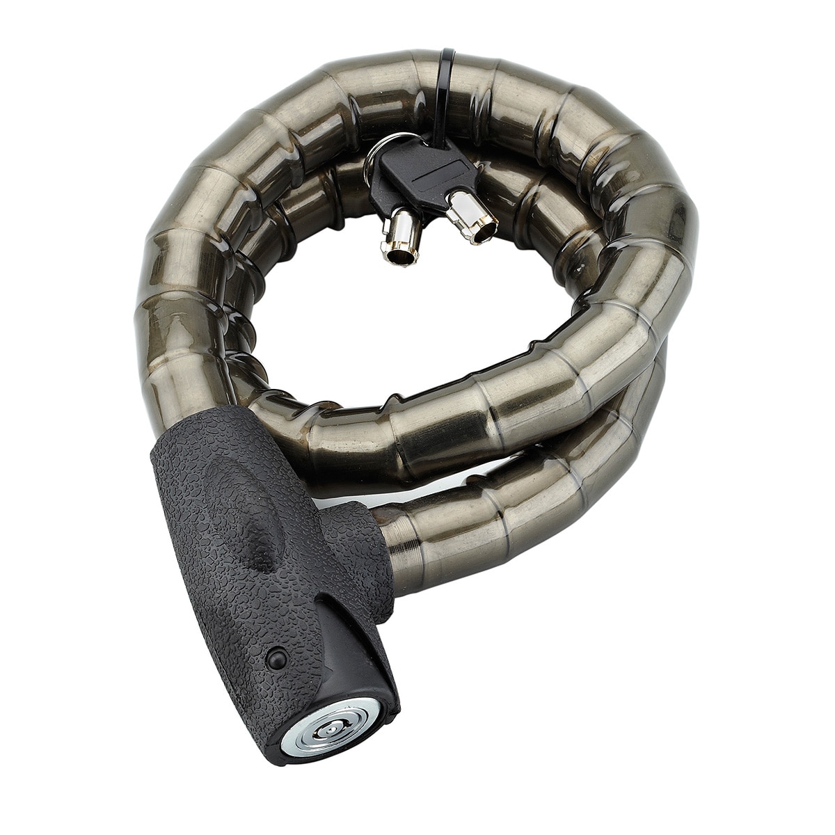 Cable Antirrobo de Acero Scorp Ø 25 mm 85 cm Llave Negro-1