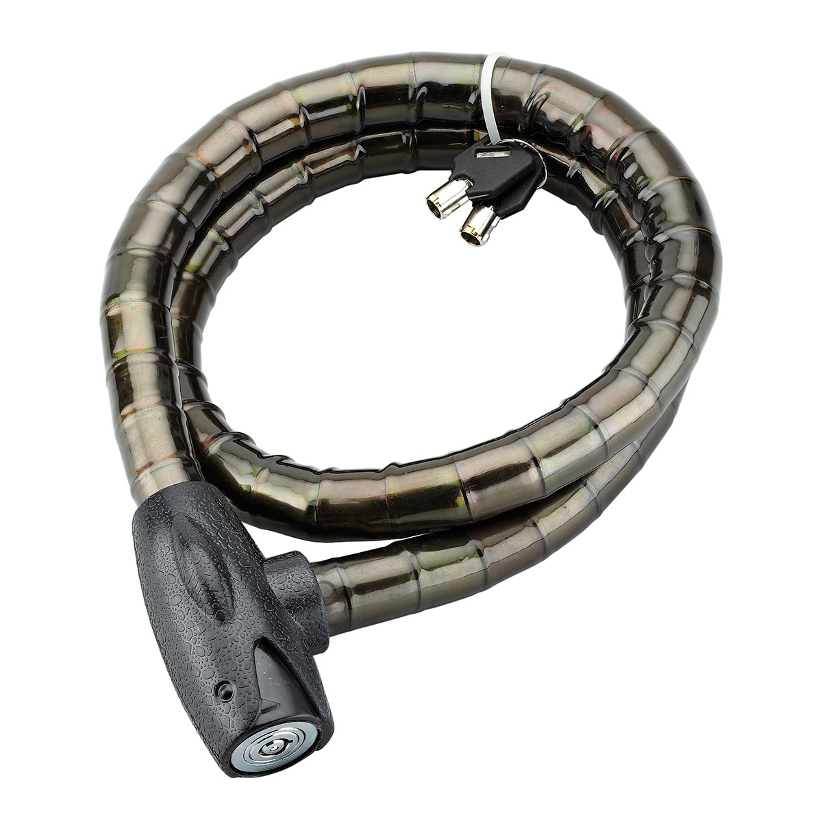 Cable Antirrobo de Acero Scorp Ø 25 mm 120 cm Llave Negro-1