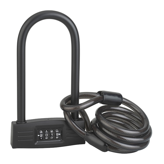 Imagen 0 de Antirrobo Cable Acero Ø 12 mm + Candado Combinación