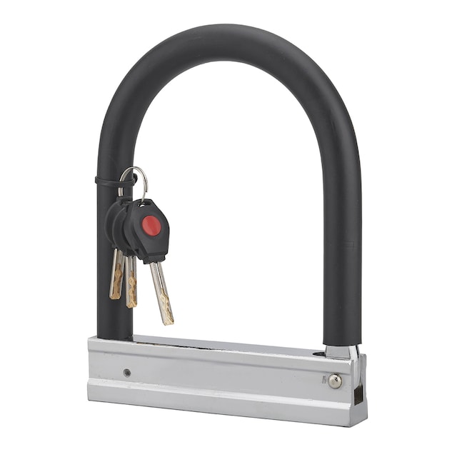 Imagem 0 de Cadeado Antirroubo de Aço em U com Arco Ø 16 mm - 210 mm com Chave