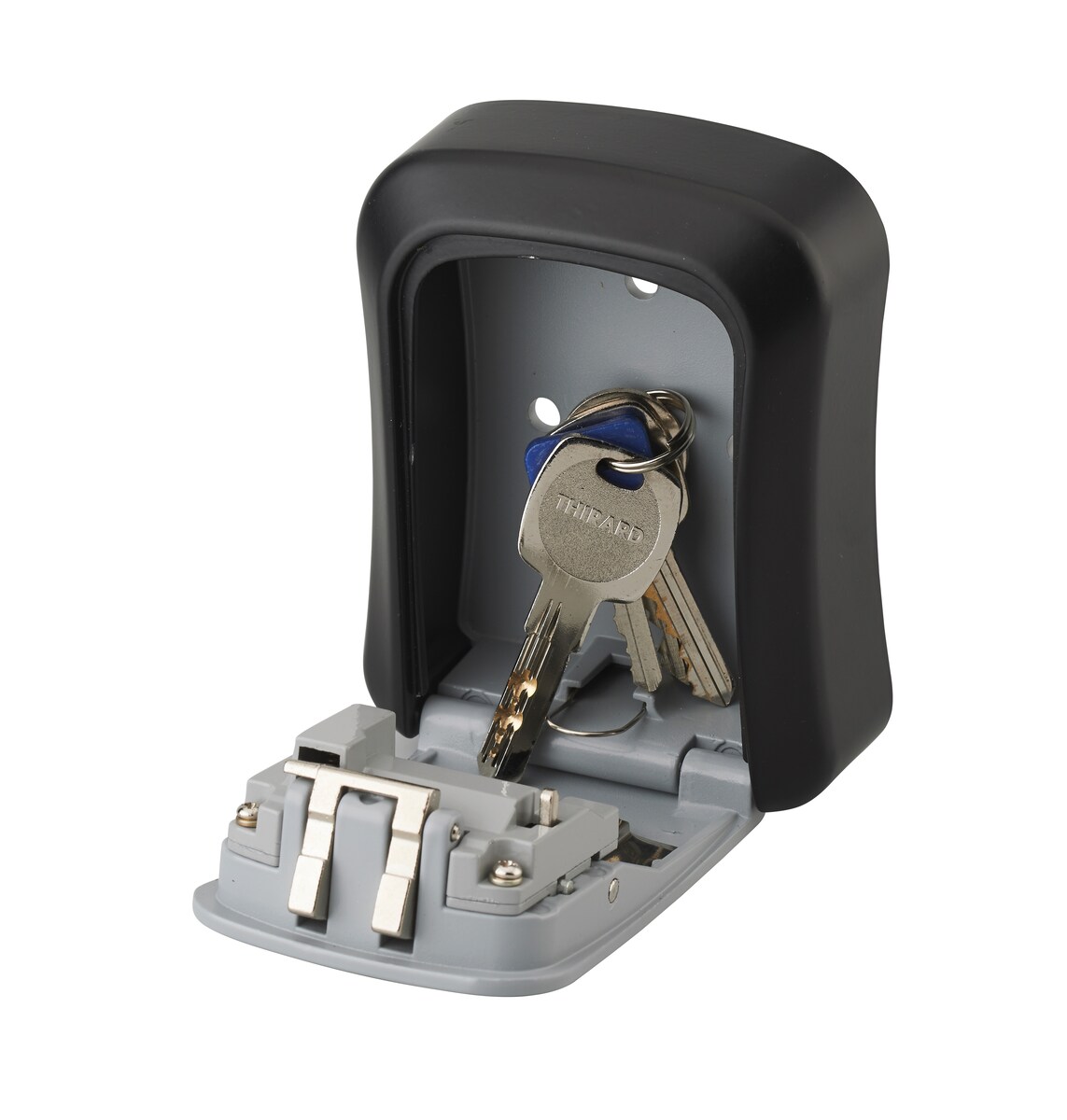 Caja Almacenamiento Llaves con Combinación Negro-2