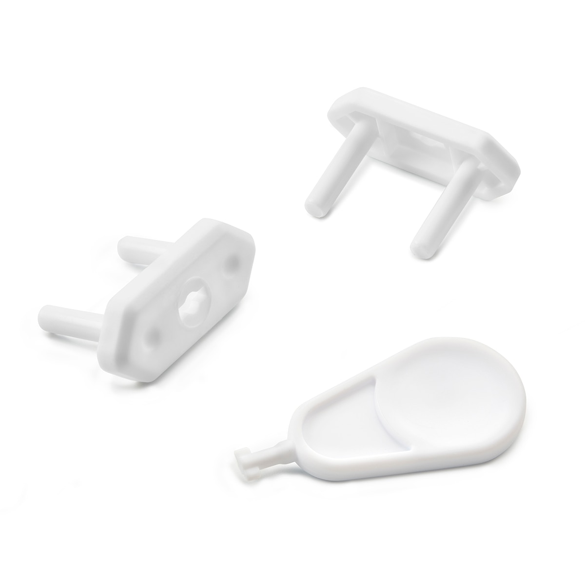 Protector enchufe 6uds Blanco-1