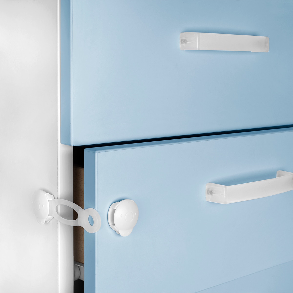 Cierre para mueble corto 2uds Blanco-2