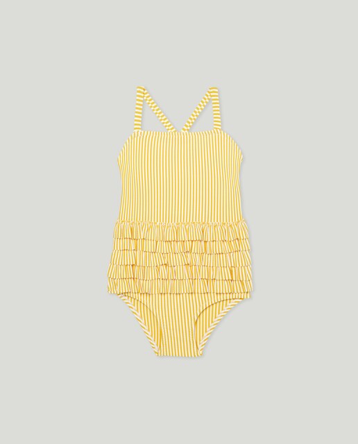 Bañador de bebé niña mil rayas
