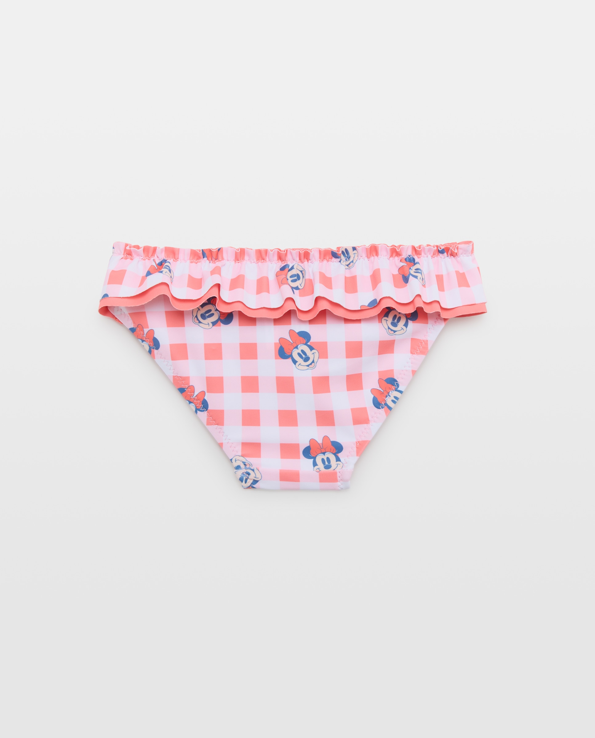 Cueca de Banho Minnie de Bebé Rosa-2