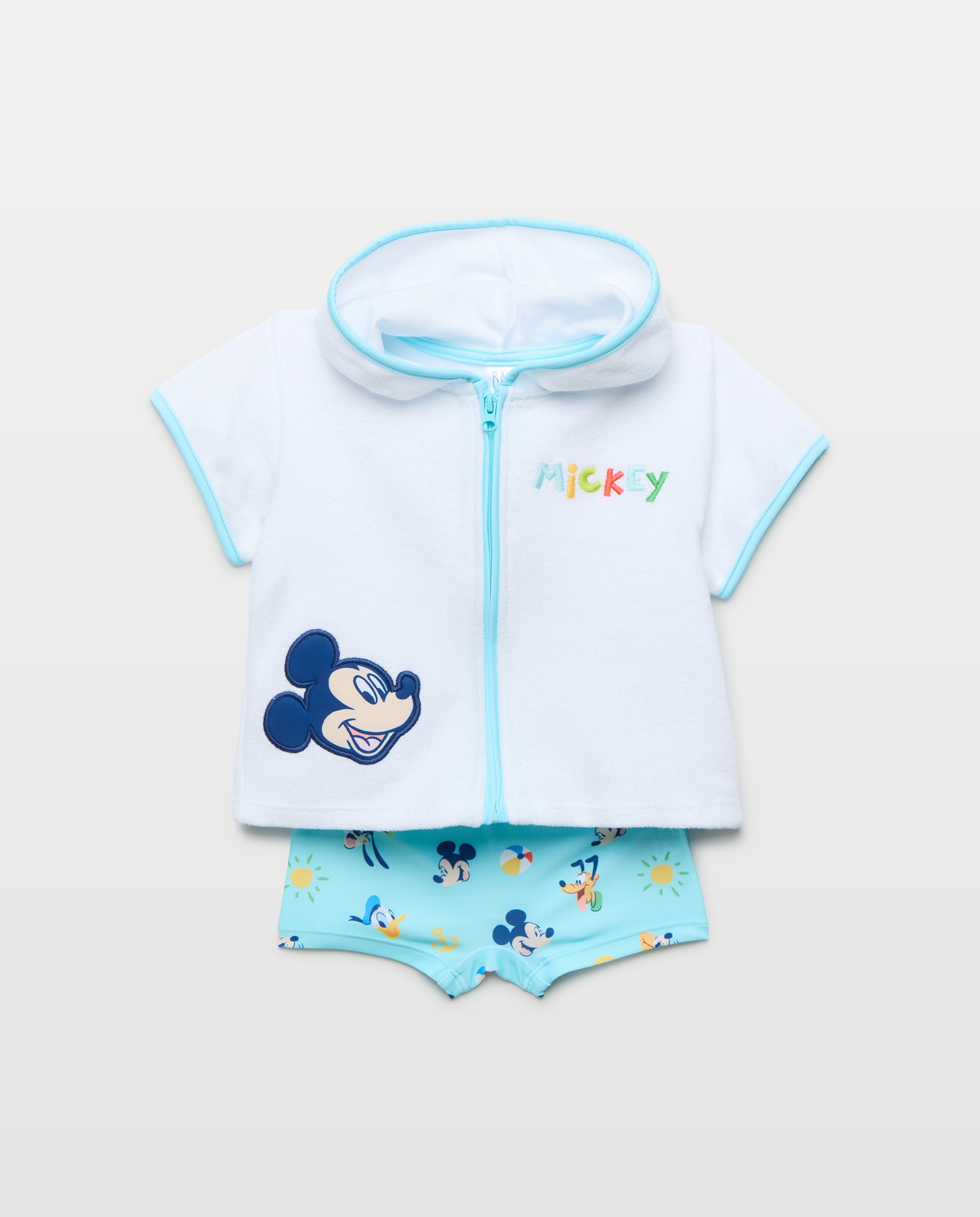 Imagem 0 de Conjunto de Bebé em Tecido Turco com Estampado Mickey Friends