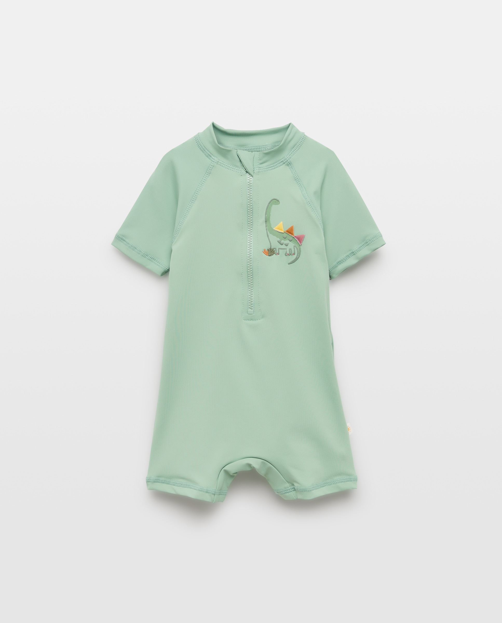 Imagem 0 de Macacão UPF Liso de Bebé com Dinossauros