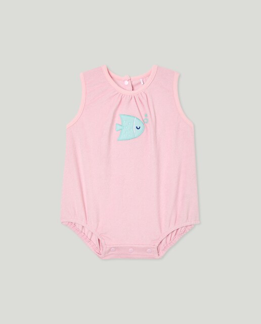 Pelele pececitos de bebé niña