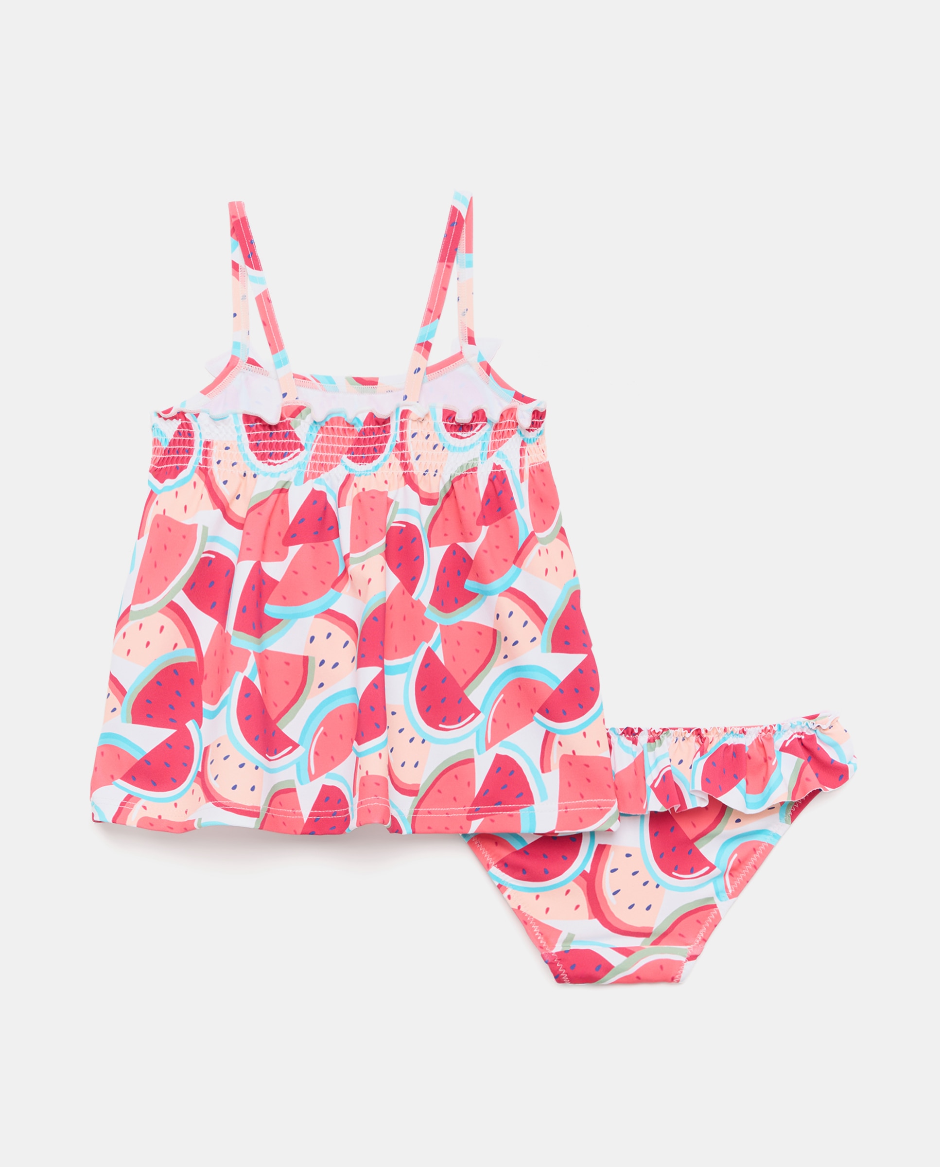 Conjunto de Banho Estampado de Bebé Multicolor-2