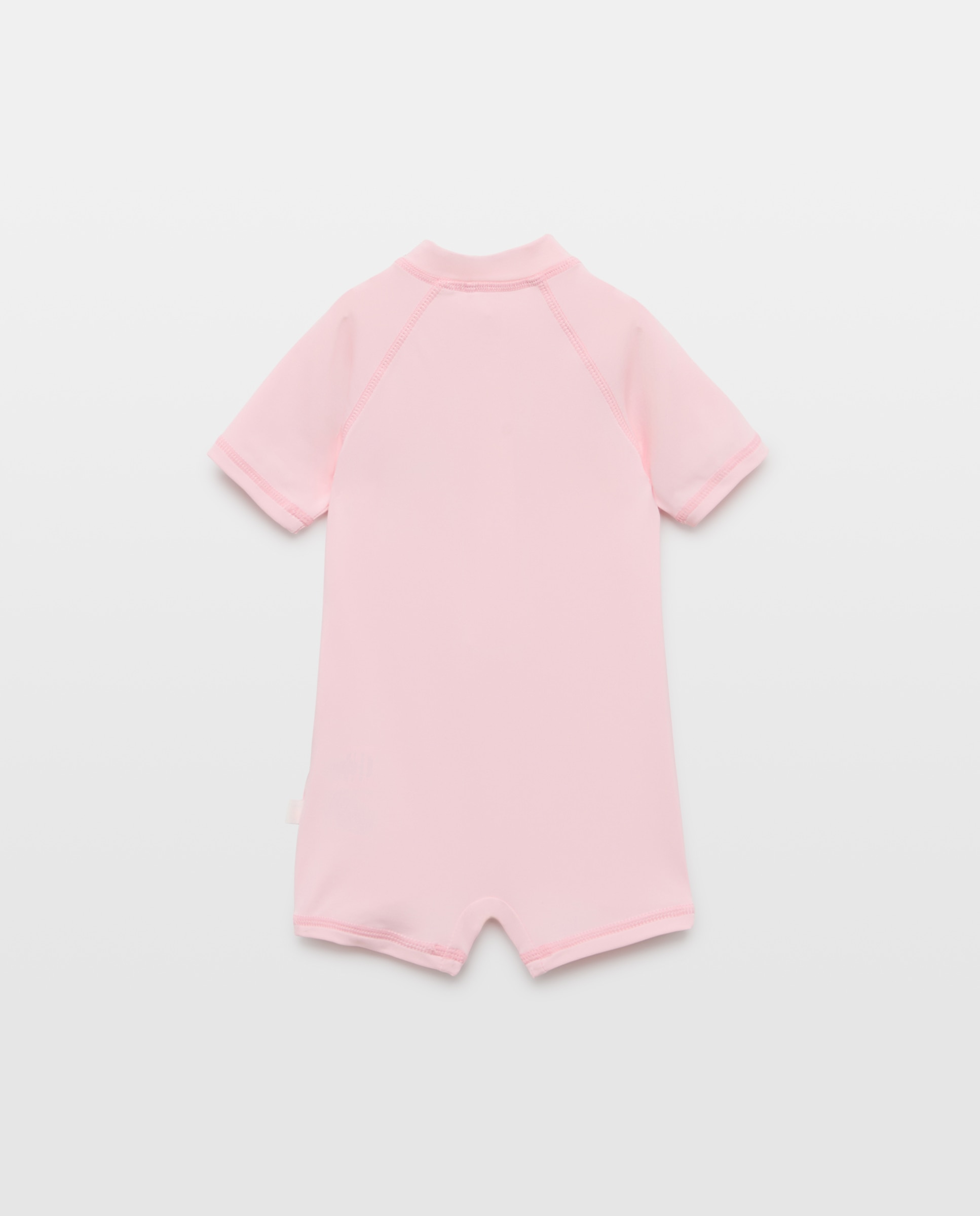 Macacão de Banho UPF50+ de Bebé com Desenhos de Laranjas Rosa-2