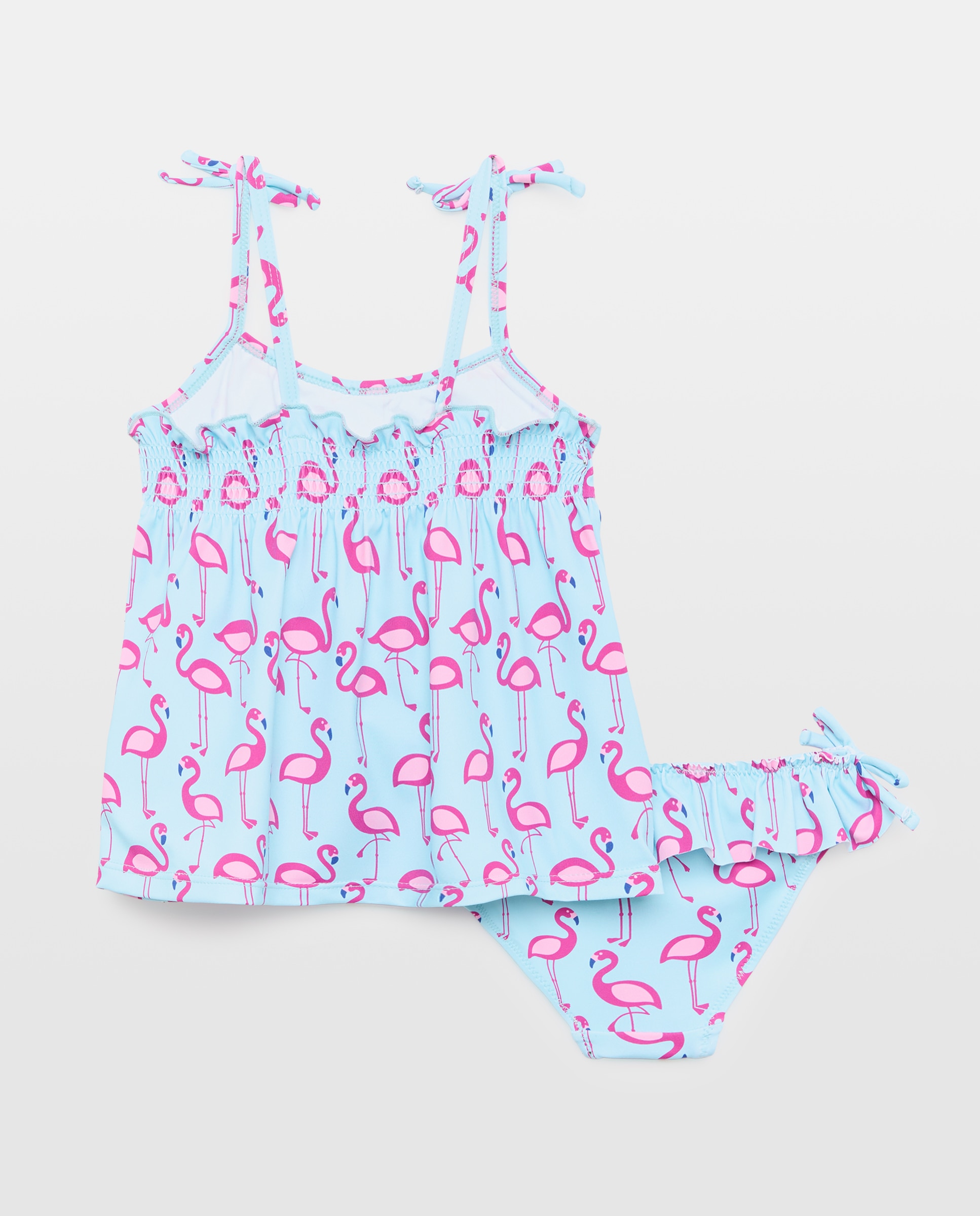 Conjunto de Bebé às Cores com Flamingos Baby El Corte Inglés Verde-2