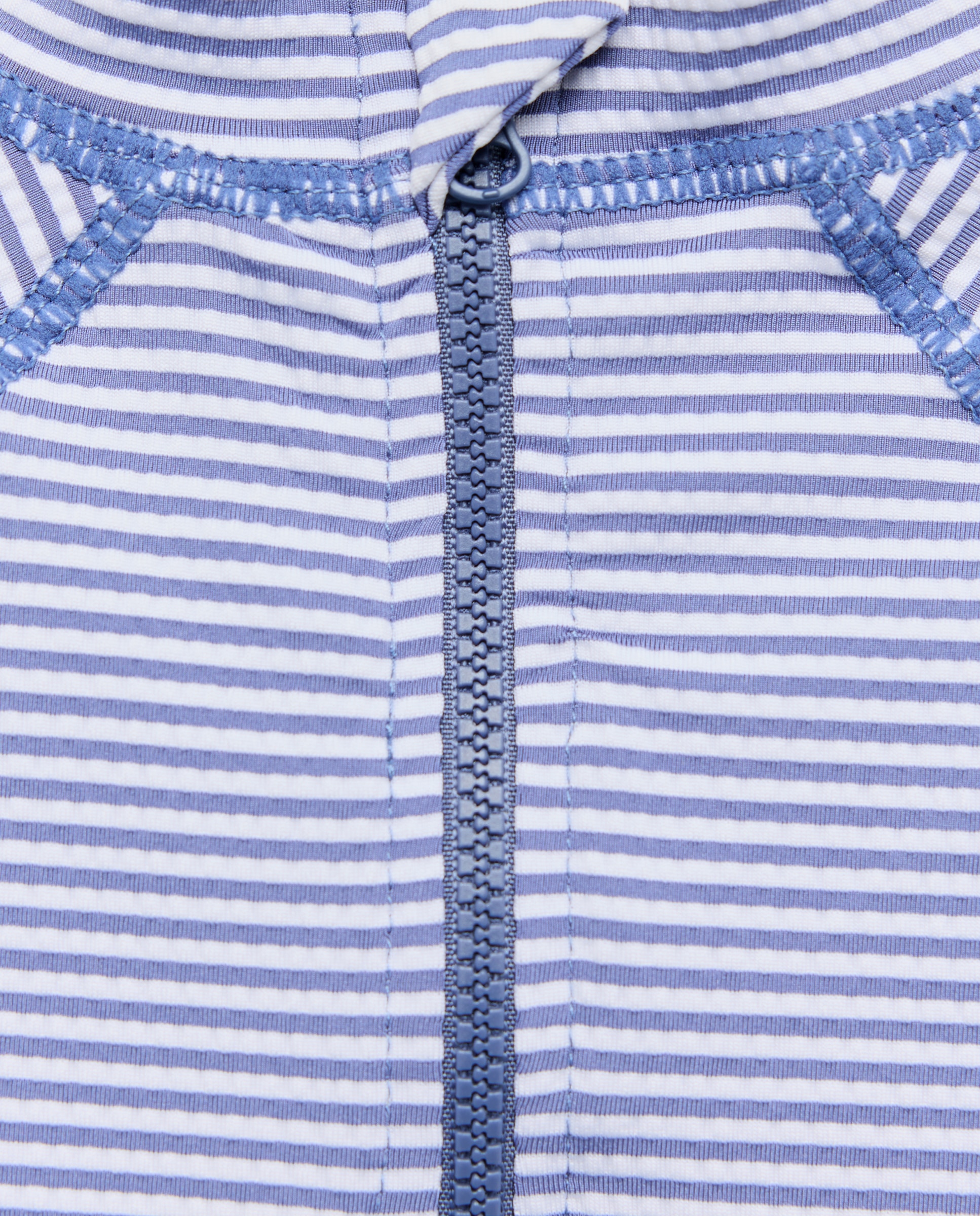 T-shirt UPF50+ de Bebé com Risca Seersucker Baby El Corte Inglés Azul-3