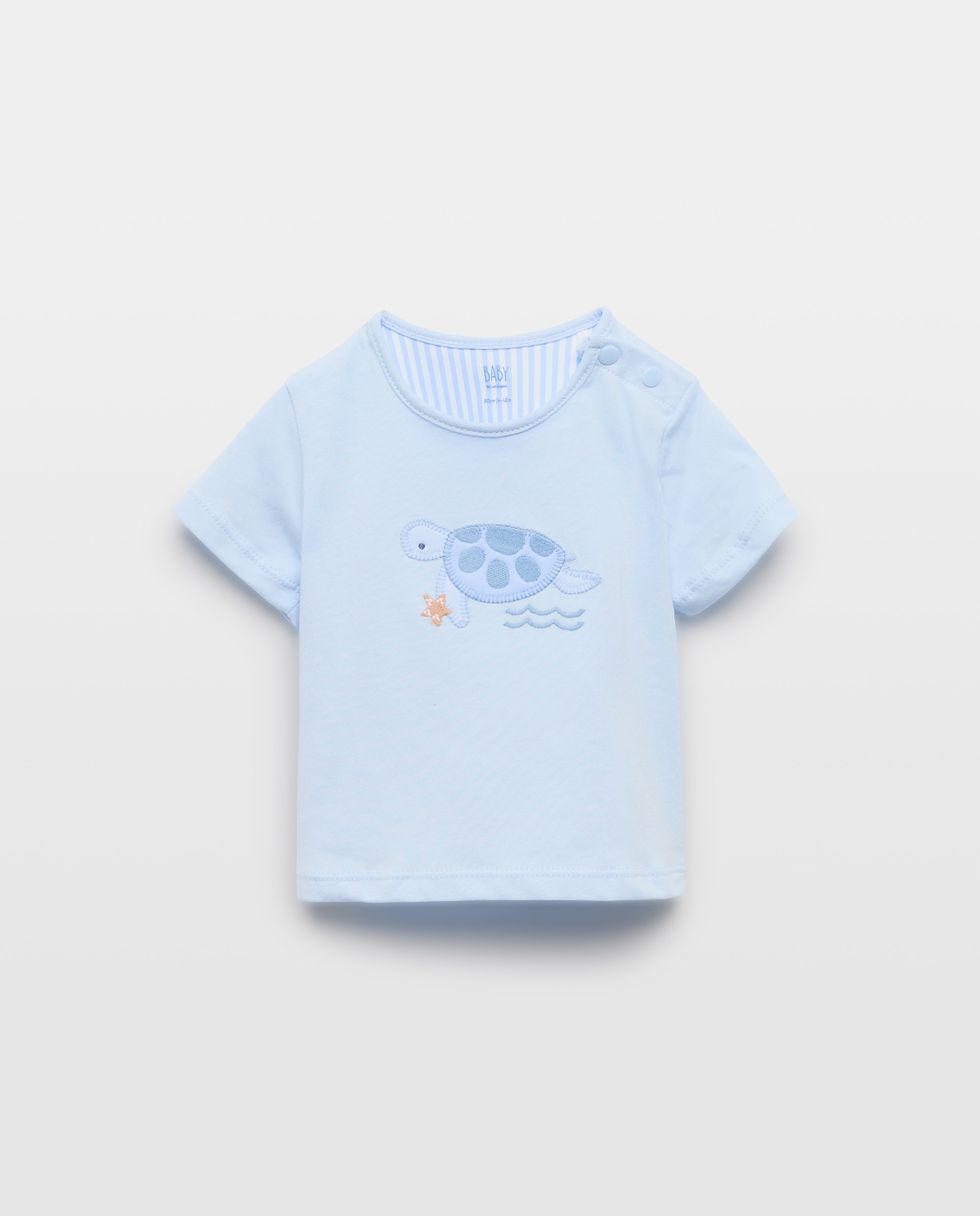 Imagem 0 de T-shirt de Bebé com Estampado de Tartaruga