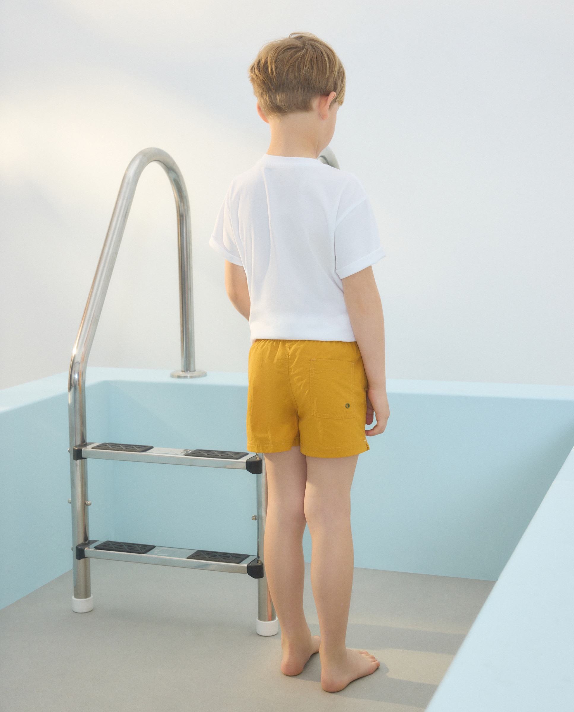Calções de Banho Básicos Kids El Corte Inglés Toffee-3