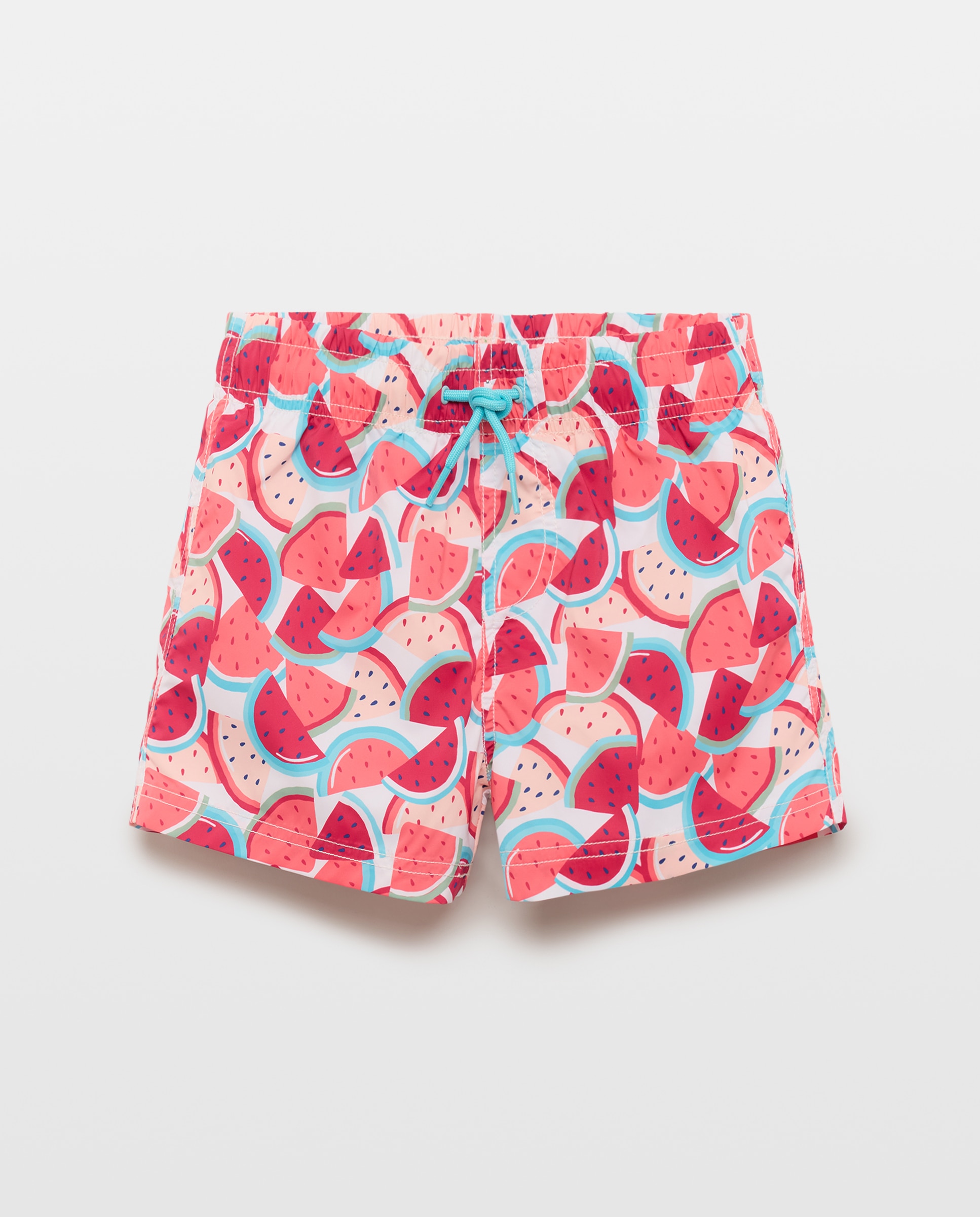 Bermudas com Fantasia Multicolor-5