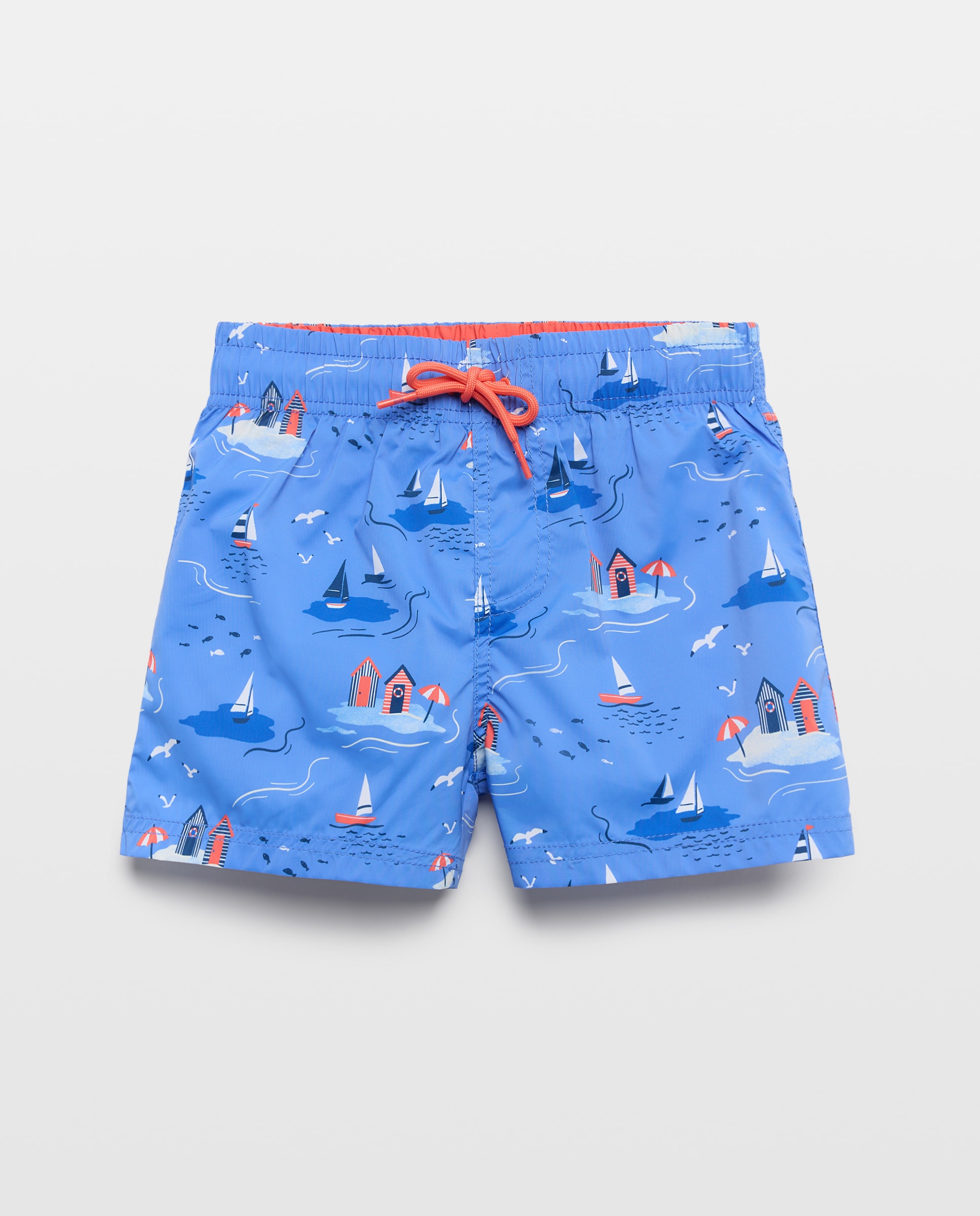 Bermudas Joy Barcos Azul-4