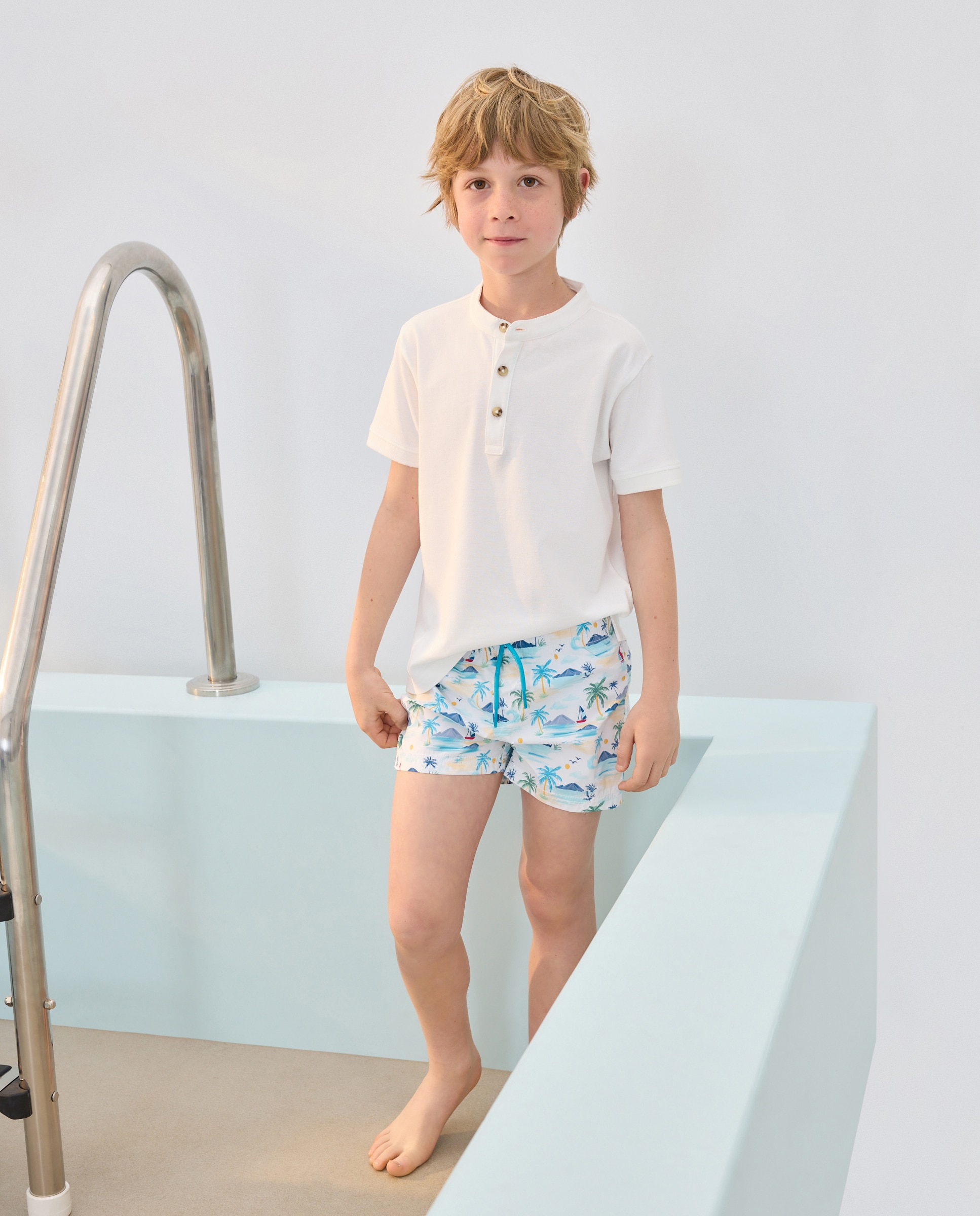 Bermudas Joy Ilhas Branco-2
