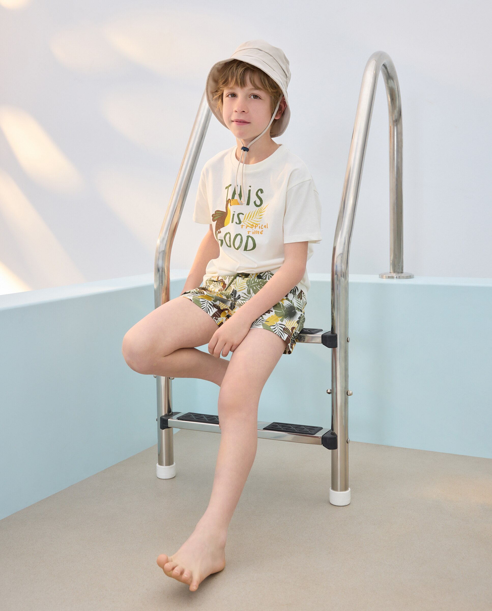 Bermudas Joy Tucanos Kids El Corte Inglés Verde-2