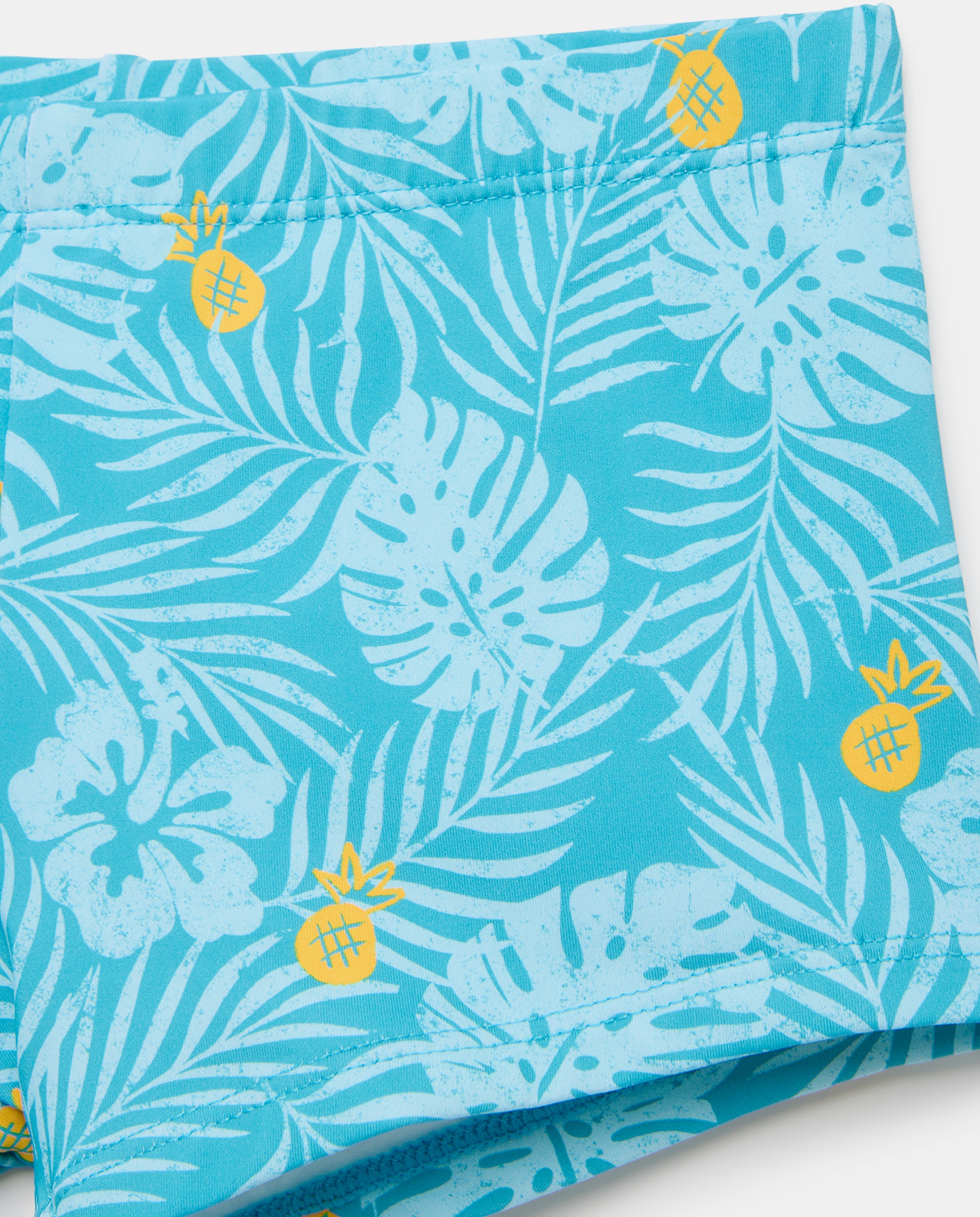 Calções de Banho com Estampado Kids El Corte Inglés Verde-5