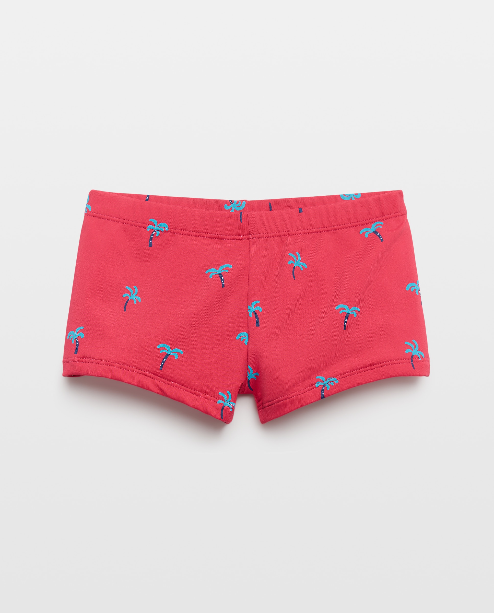 Calções de Banho com Estampado Kids El Corte Inglés Vermelho-4