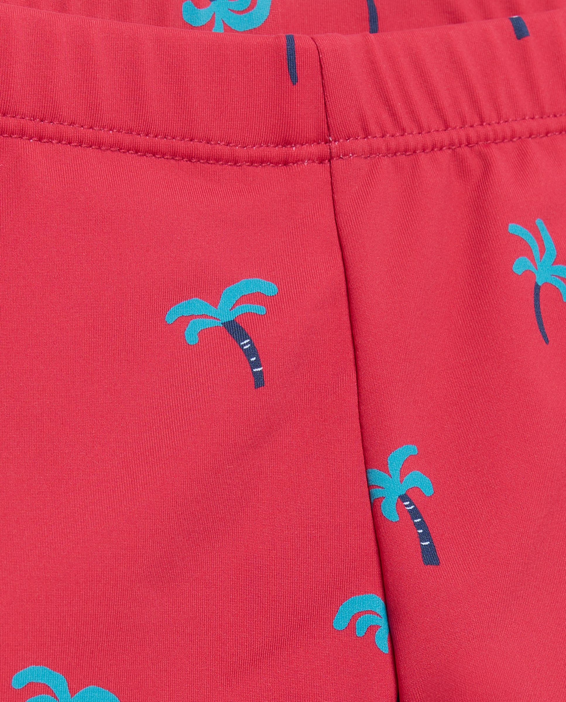 Calções de Banho com Estampado Kids El Corte Inglés Vermelho-5